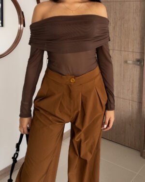 Blusa cuello bandeja ARIEL Mesh